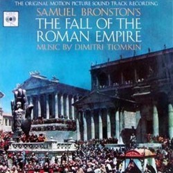 The Fall of the Roman Empire Soundtrack (Dimitri Tiomkin) - CD cover