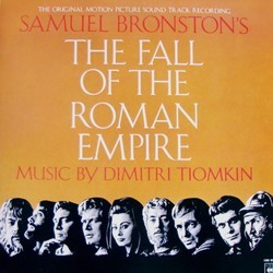 The Fall of the Roman Empire Soundtrack (Dimitri Tiomkin) - CD cover