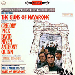 The Guns of Navarone Soundtrack (Dimitri Tiomkin) - CD cover