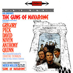 The Guns of Navarone Soundtrack (Dimitri Tiomkin) - CD cover