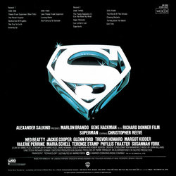 Superman: The Movie Soundtrack (John Williams) - CD Back cover