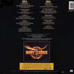 Navy Seals Soundtrack (Various Artists, Sylvester Levay) - CD Back cover