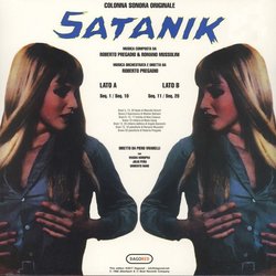 Satanik Soundtrack (Manuel Parada) - CD Back cover