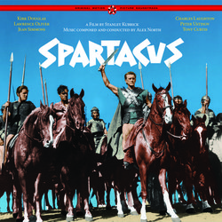 Spartacus Soundtrack (Alex North) - CD cover