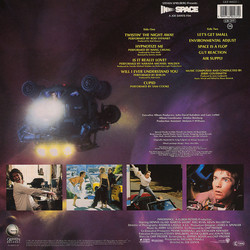 InnerSpace Soundtrack (Various Artists, Jerry Goldsmith) - CD Back cover