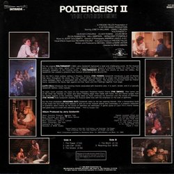 Poltergeist II: The Other Side Soundtrack (Jerry Goldsmith) - CD Back cover