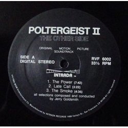 Poltergeist II: The Other Side Soundtrack (Jerry Goldsmith) - cd-inlay