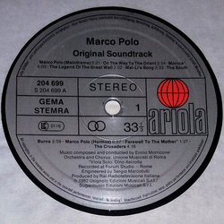 Marco Polo Soundtrack (Ennio Morricone) - cd-inlay