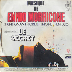 Le Secret Soundtrack (Ennio Morricone) - CD Back cover