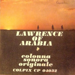 Lawrence of Arabia Soundtrack (Maurice Jarre) - CD cover