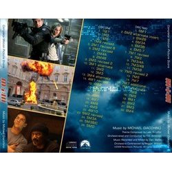 Mission: Impossible III Soundtrack (Michael Giacchino) - CD Back cover