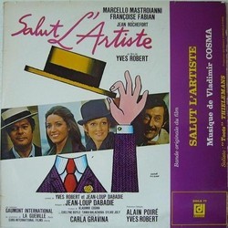 Salut l'Artiste / Le Grand Blond Avec une Chaussure Noire Soundtrack (Vladimir Cosma) - CD cover