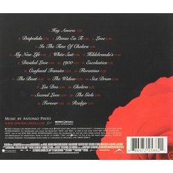 Love in the Time of Cholera Soundtrack (Shakira , Antnio Pinto) - CD Back cover