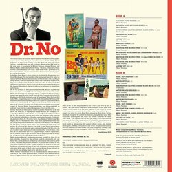 Dr. No Soundtrack (John Barry, Monty Norman) - CD Back cover