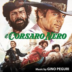 Il Corsaro nero Soundtrack (Gino Peguri) - CD cover