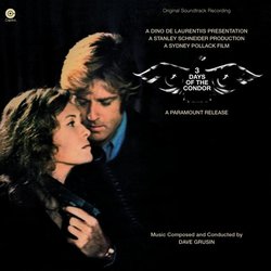 3 Days of the Condor Soundtrack (Dave Grusin) - CD cover