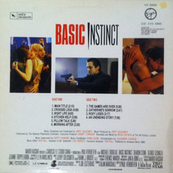 Basic Instinct Soundtrack (Jerry Goldsmith) - CD Back cover