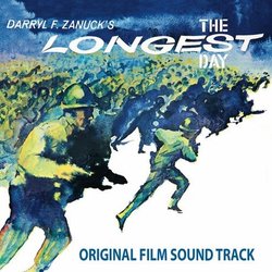 The Longest Day Soundtrack (Maurice Jarre) - CD cover