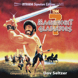 The Seven Magnificent Gladiators Soundtrack (Dov Seltzer) - CD cover