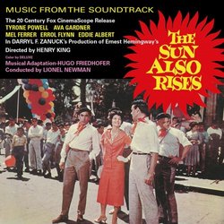 The Sun Also Rises Soundtrack (Hugo Friedhofer) - CD cover