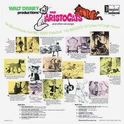 The AristoCats Soundtrack (Various Artists, George Bruns) - CD Back cover