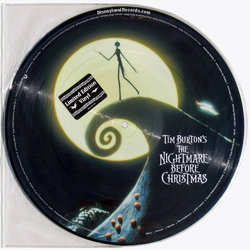 The Nightmare Before Christmas Soundtrack (Danny Elfman) - CD Back cover