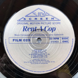 Rent-a-Cop Soundtrack (Jerry Goldsmith, Michael Licari) - cd-inlay