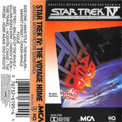 Star Trek IV: The Voyage Home Soundtrack (Leonard Rosenman) - CD cover