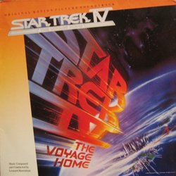 Star Trek IV: The Voyage Home Soundtrack (Leonard Rosenman) - CD cover