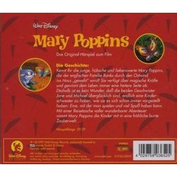 Mary Poppins Soundtrack (Various Artists) - CD Back cover