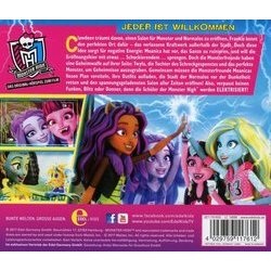 Monster High: Elektrisiert Soundtrack (Various Artists) - CD Back cover