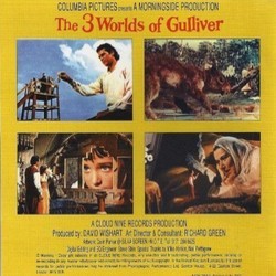 The 3 Worlds of Gulliver Soundtrack (Bernard Herrmann) - CD Back cover