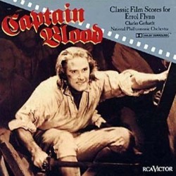 Captain Blood: Classic Film Scores for Errol Flynn Soundtrack (Hugo Friedhofer, Erich Wolfgang Korngold, Max Steiner, Franz Waxman) - CD cover