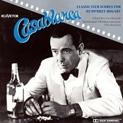 Casablanca: Classic Film Scores for Humphrey Bogart Soundtrack (Frederick Hollander, Mikls Rzsa, Max Steiner, Franz Waxman, Victor Young) - CD cover