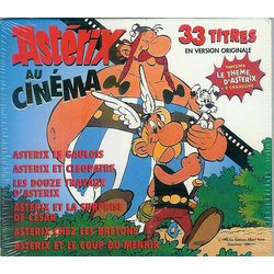 Astrix au Cinma Soundtrack (Grard Calvi, Michel Colombier, Vladimir Cosma) - CD cover