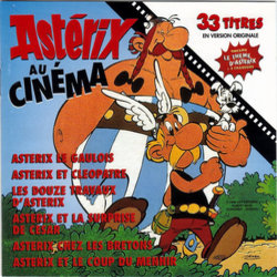 Astrix au Cinma Soundtrack (Grard Calvi, Michel Colombier, Vladimir Cosma) - CD cover