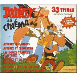 Astrix au Cinma Soundtrack (Grard Calvi, Michel Colombier, Vladimir Cosma) - CD cover