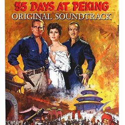 55 Days at Peking Soundtrack (Dimitri Tiomkin) - CD cover