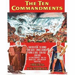 The Ten Commandments Soundtrack (Elmer Bernstein) - CD cover