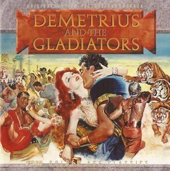 Demetrius and the Gladiators Soundtrack (Franz Waxman) - CD cover