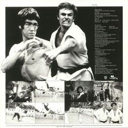 Enter the Dragon Soundtrack (Lalo Schifrin) - CD Back cover