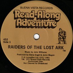 Raiders of the Lost Ark Soundtrack (John Williams) - cd-inlay