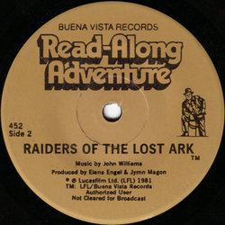 Raiders of the Lost Ark Soundtrack (John Williams) - cd-inlay