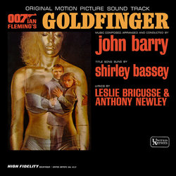 Goldfinger Soundtrack (John Barry) - CD cover