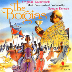 The Borgias Soundtrack (Georges Delerue) - CD cover