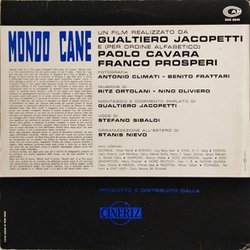 Mondo cane Soundtrack (Various Artists, Nino Oliviero, Riz Ortolani) - CD Back cover