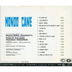 Mondo cane Soundtrack (Various Artists, Nino Oliviero, Riz Ortolani) - CD Back cover