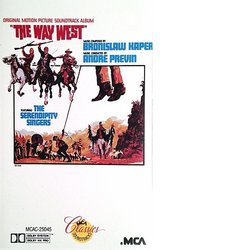 The Way West Soundtrack (Bronislaw Kaper, Andr Previn) - CD cover