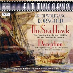 The Sea Hawk / Deception Soundtrack (Erich Wolfgang Korngold) - CD cover