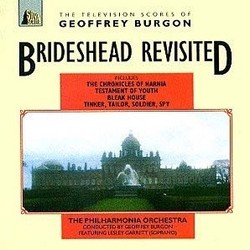 Brideshead Revisited Soundtrack (Geoffrey Burgon) - CD cover